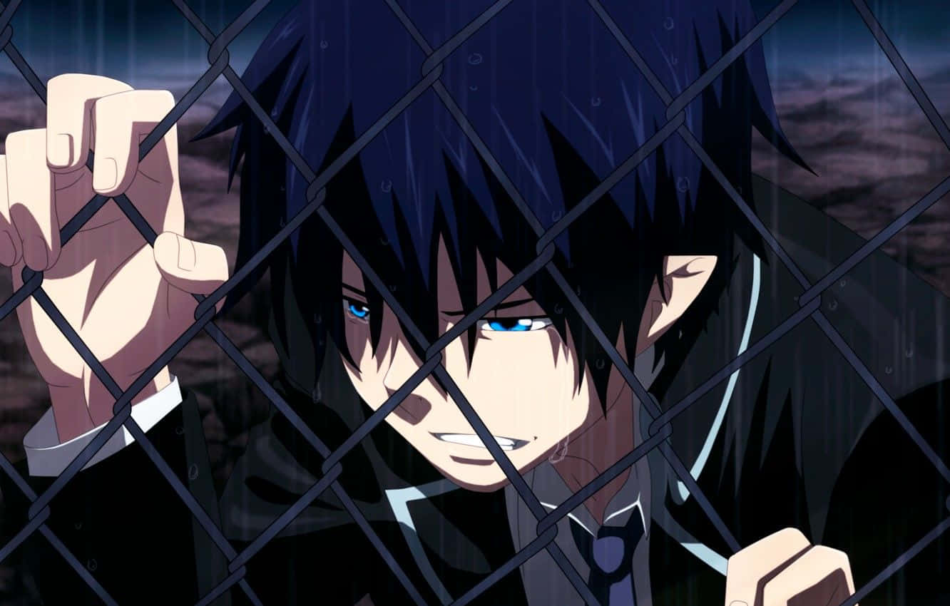 Rin Okumura In Battle Scene Background