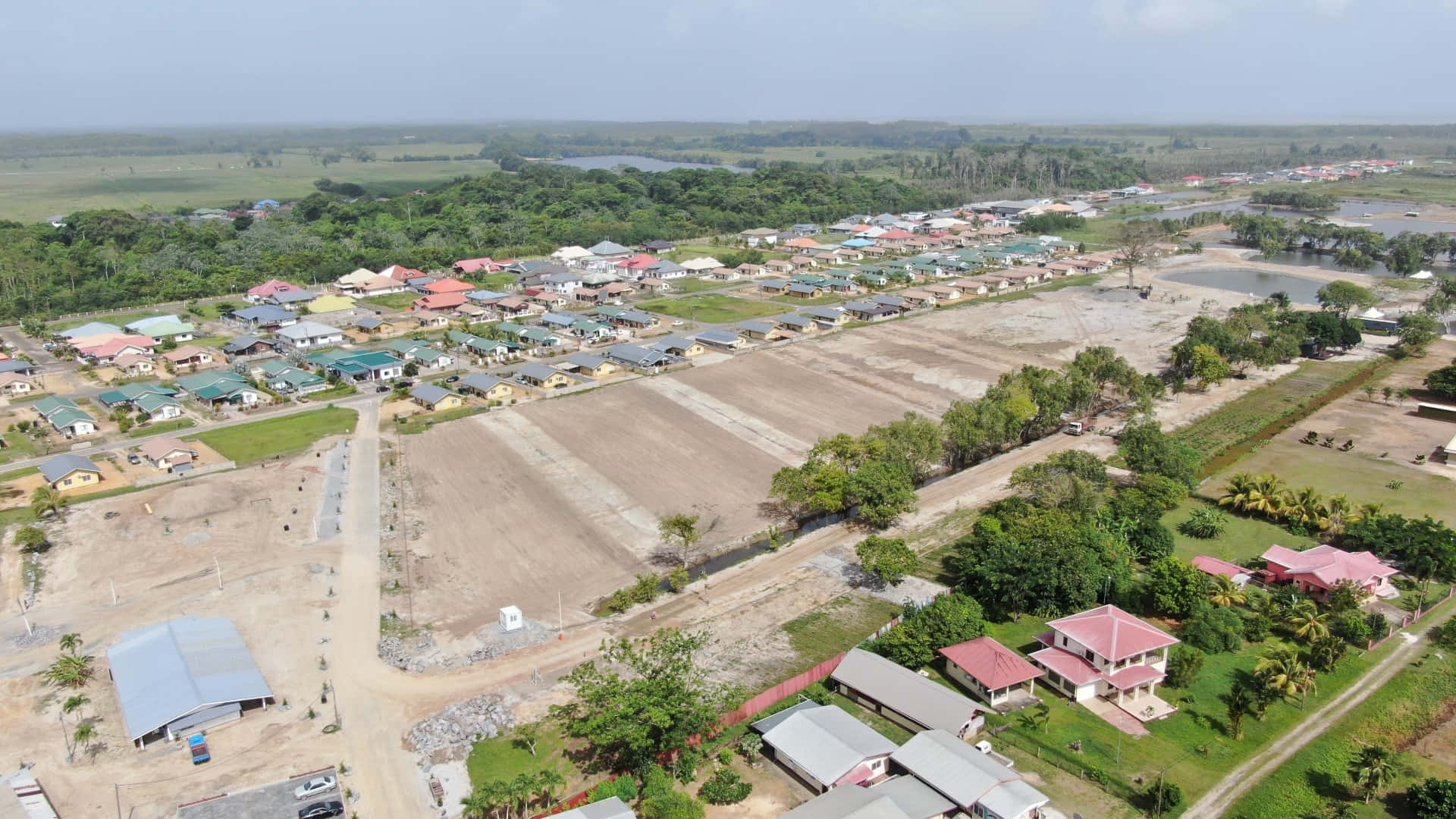 Ring Harbour Paramaribo Background