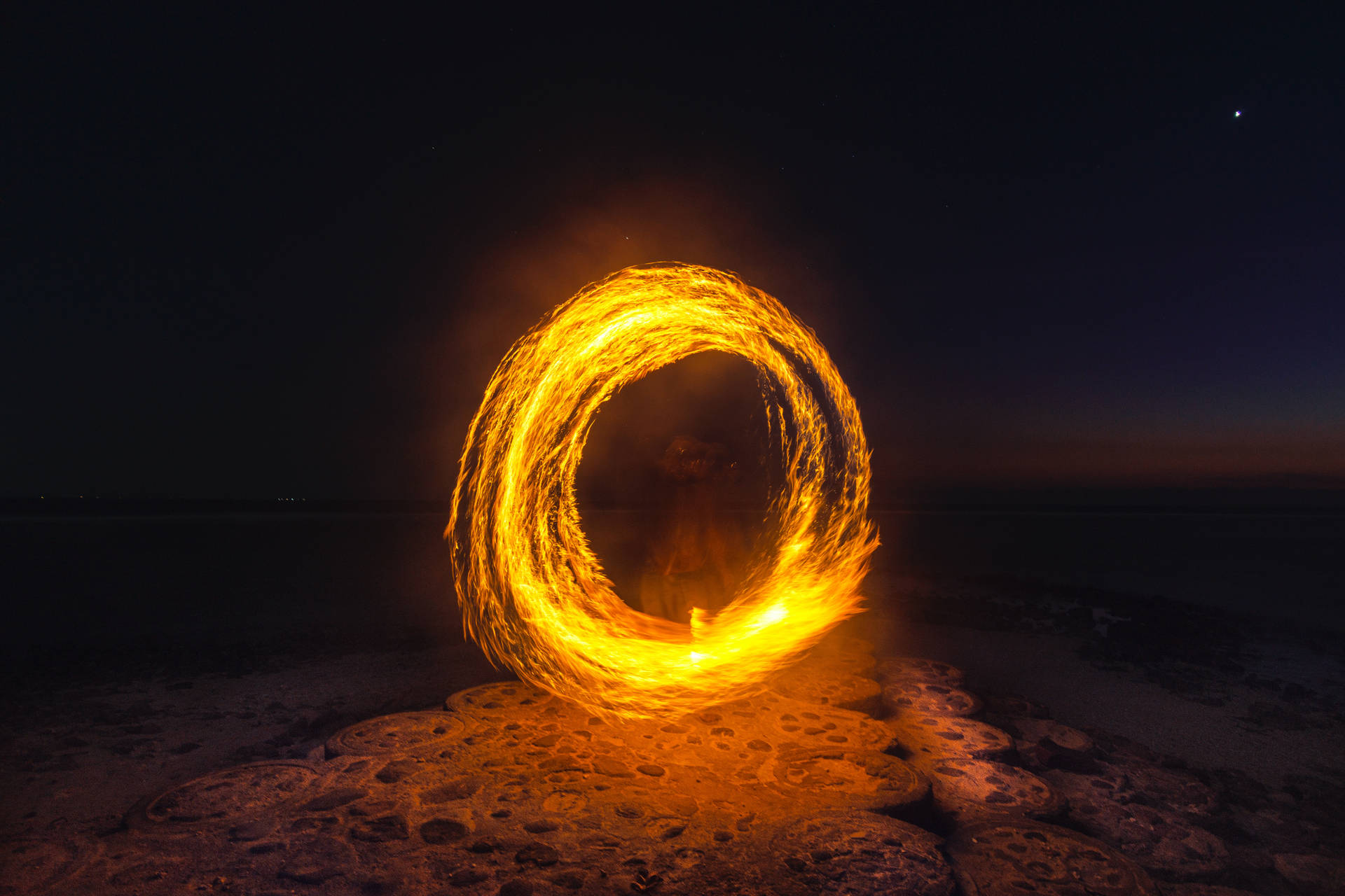 Ring Of 4k Fire Background