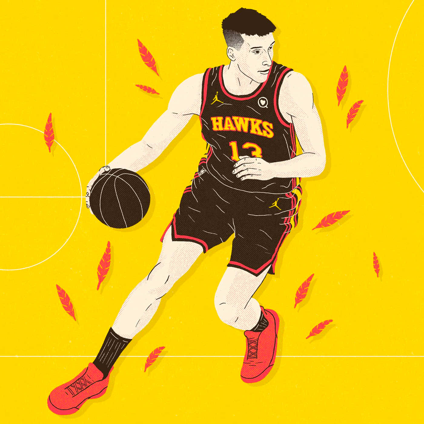 Ringer Bogdan Bogdanovic Yellow Background