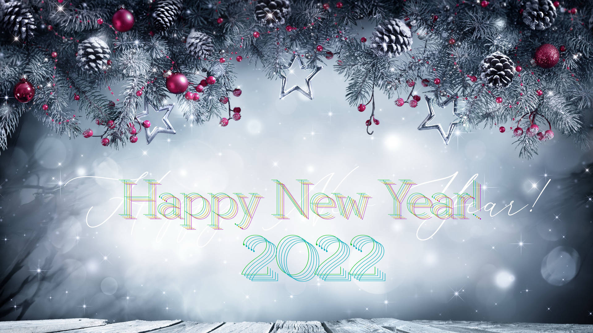 Ringing In 2022 With Style - A Spectacular New Year's Celebration Background