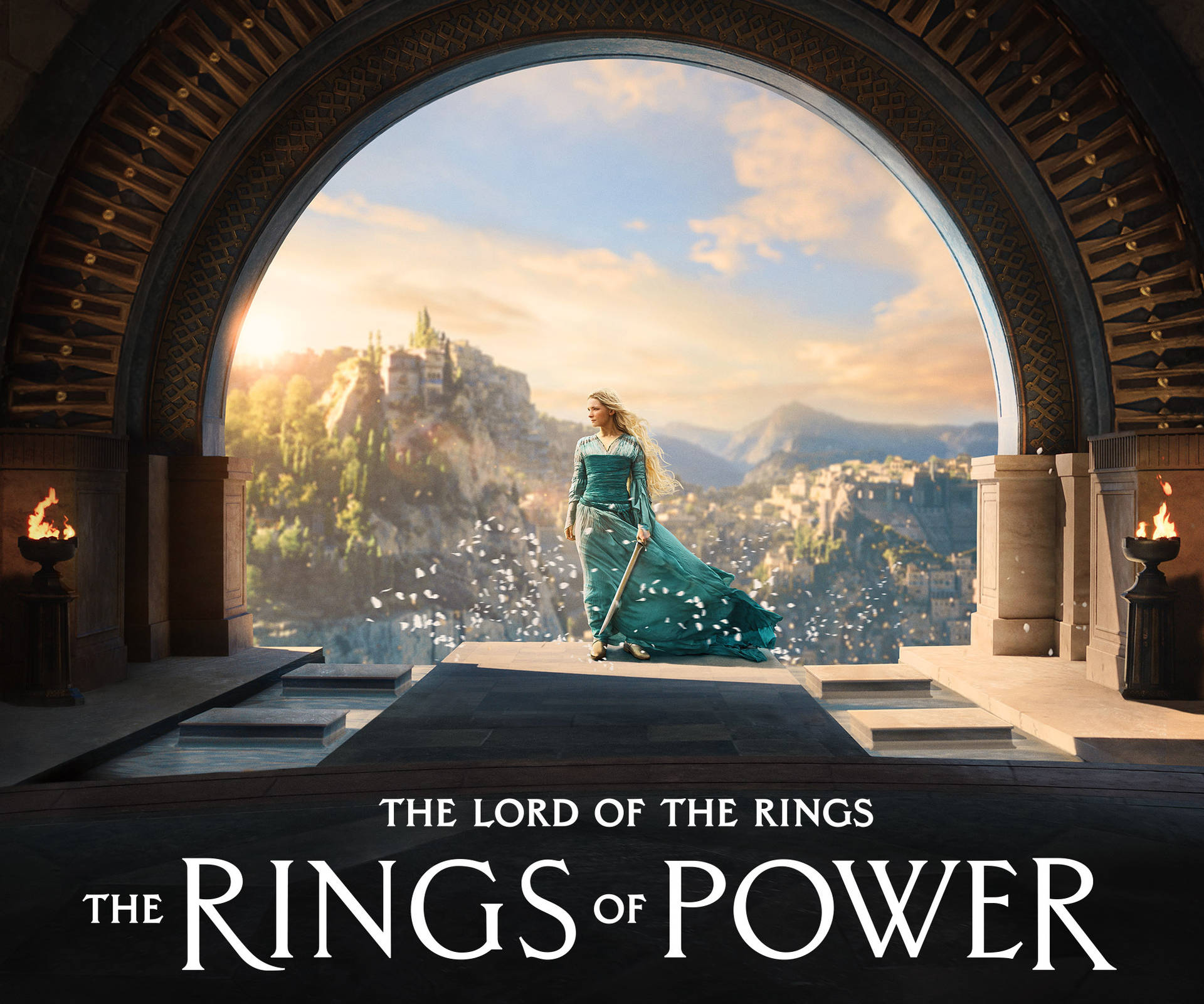 Rings Of Power Galadriel Background