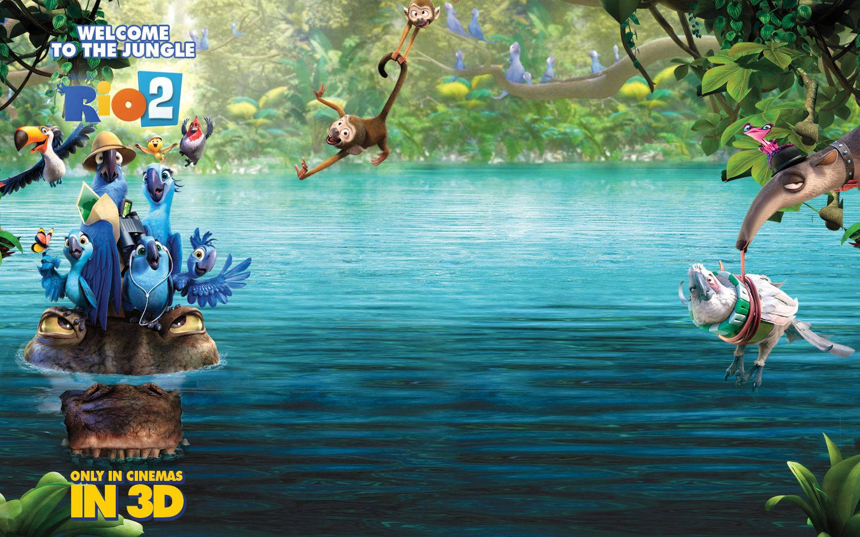 Rio 2 3d Poster Background