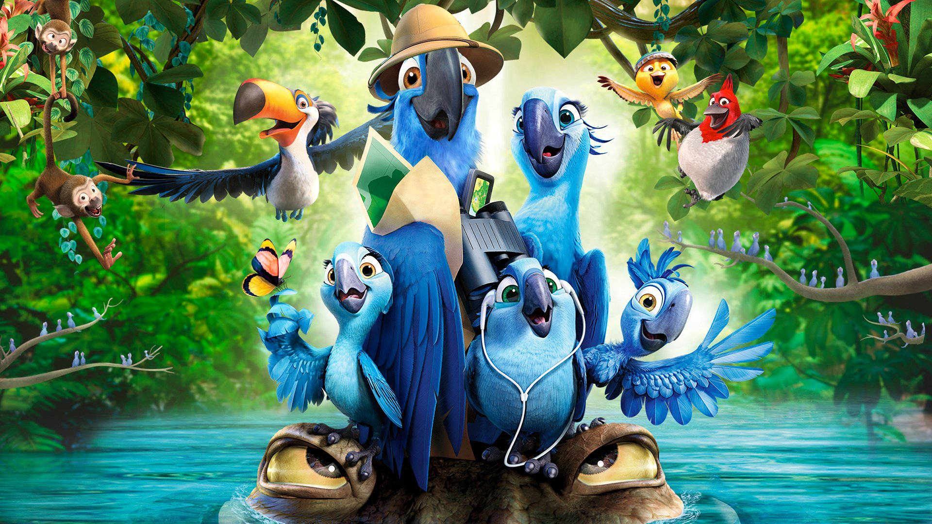 Rio 2 Characters Background