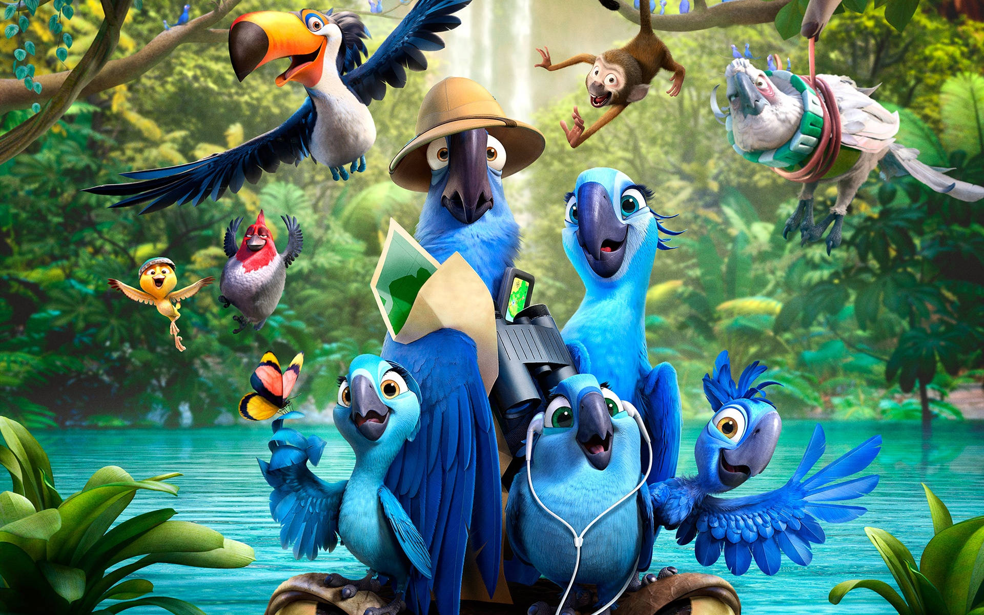 Rio 2 Family Excursion Background