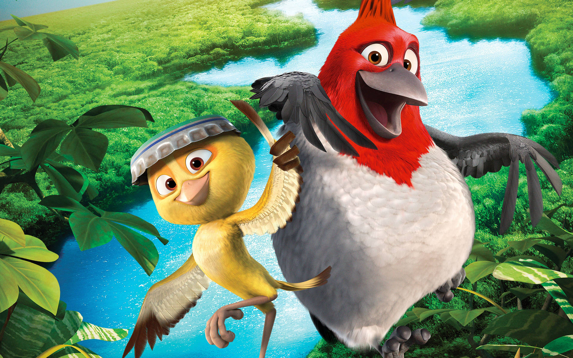 Rio 2 Pedro And Nico Background