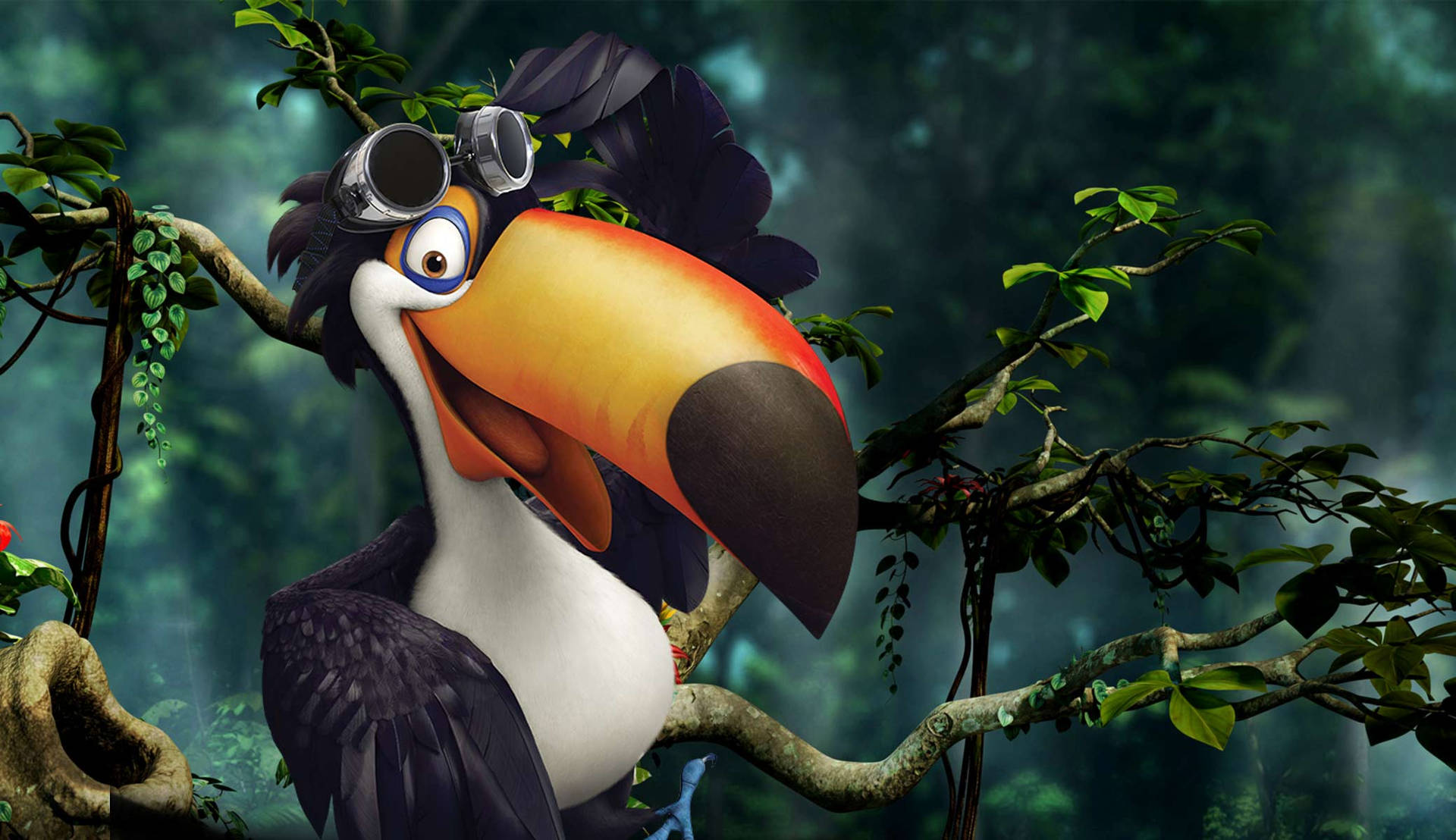 Rio 2 Rafael With Goggles Background