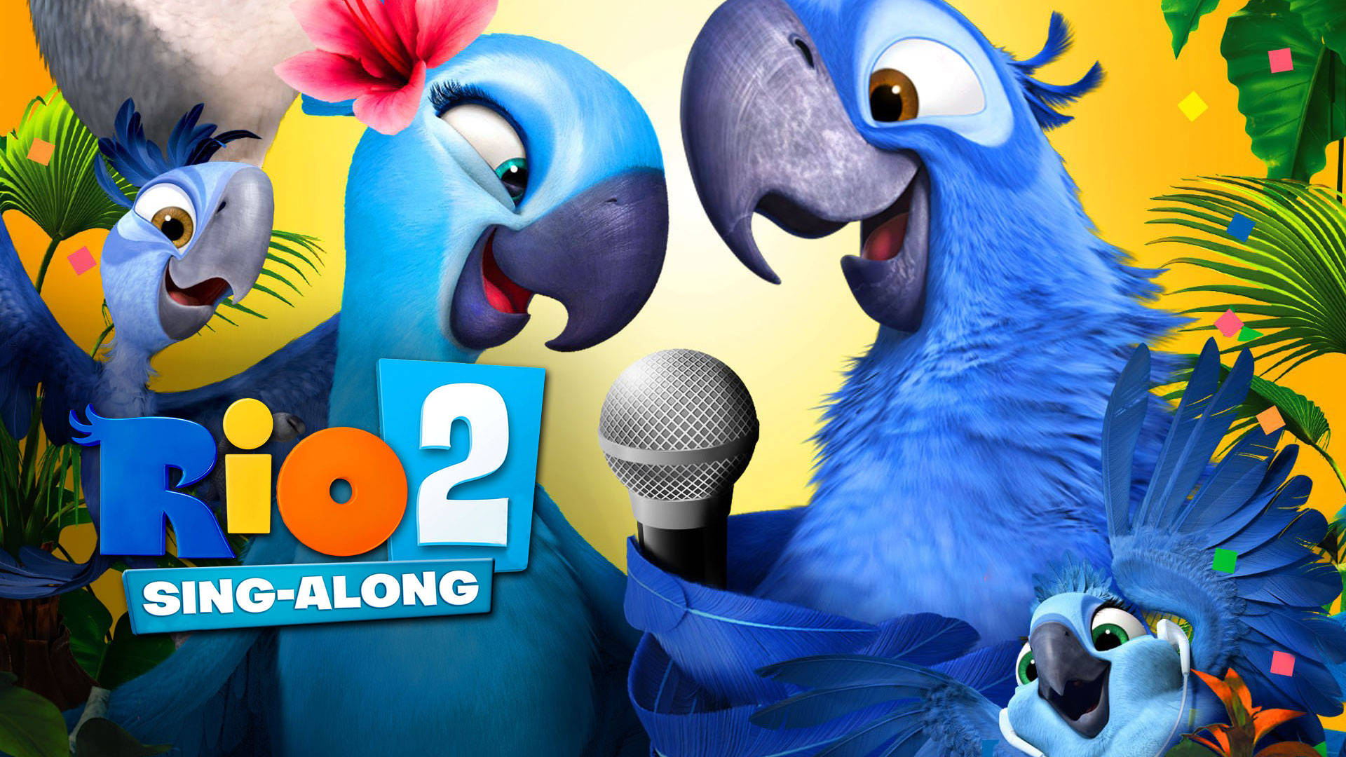 Rio 2 Sing-along Poster Background