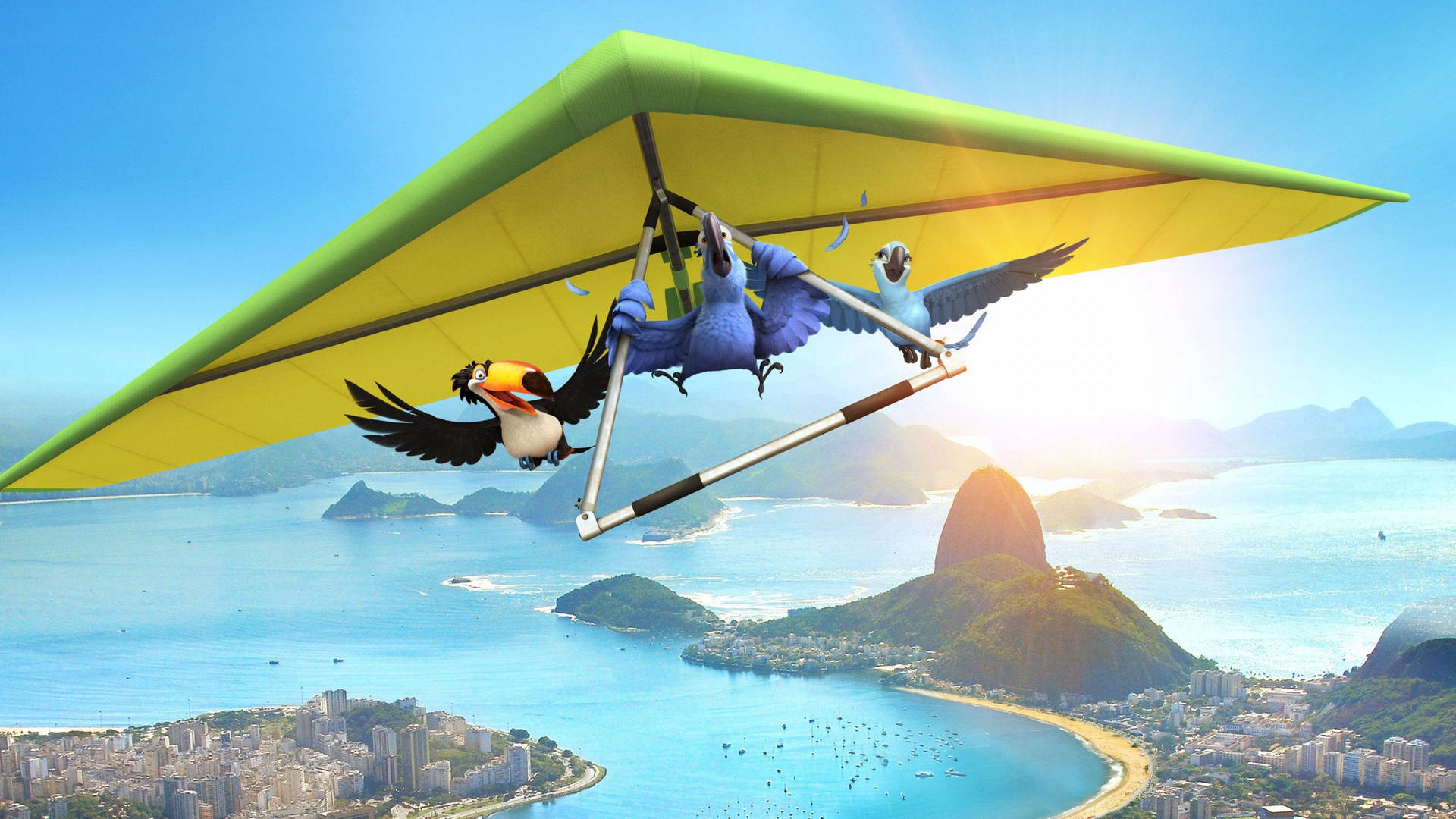 Rio Blu Paragliding Background