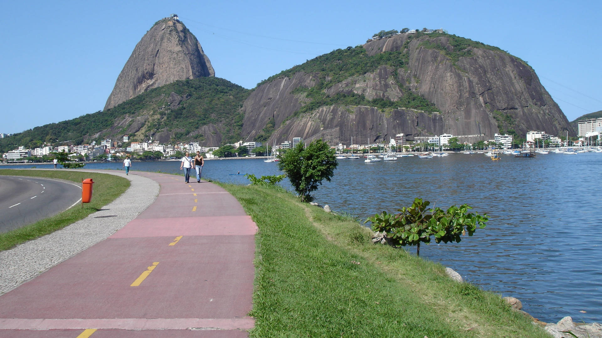 Rio De Janeiro Botafogo Bay Background