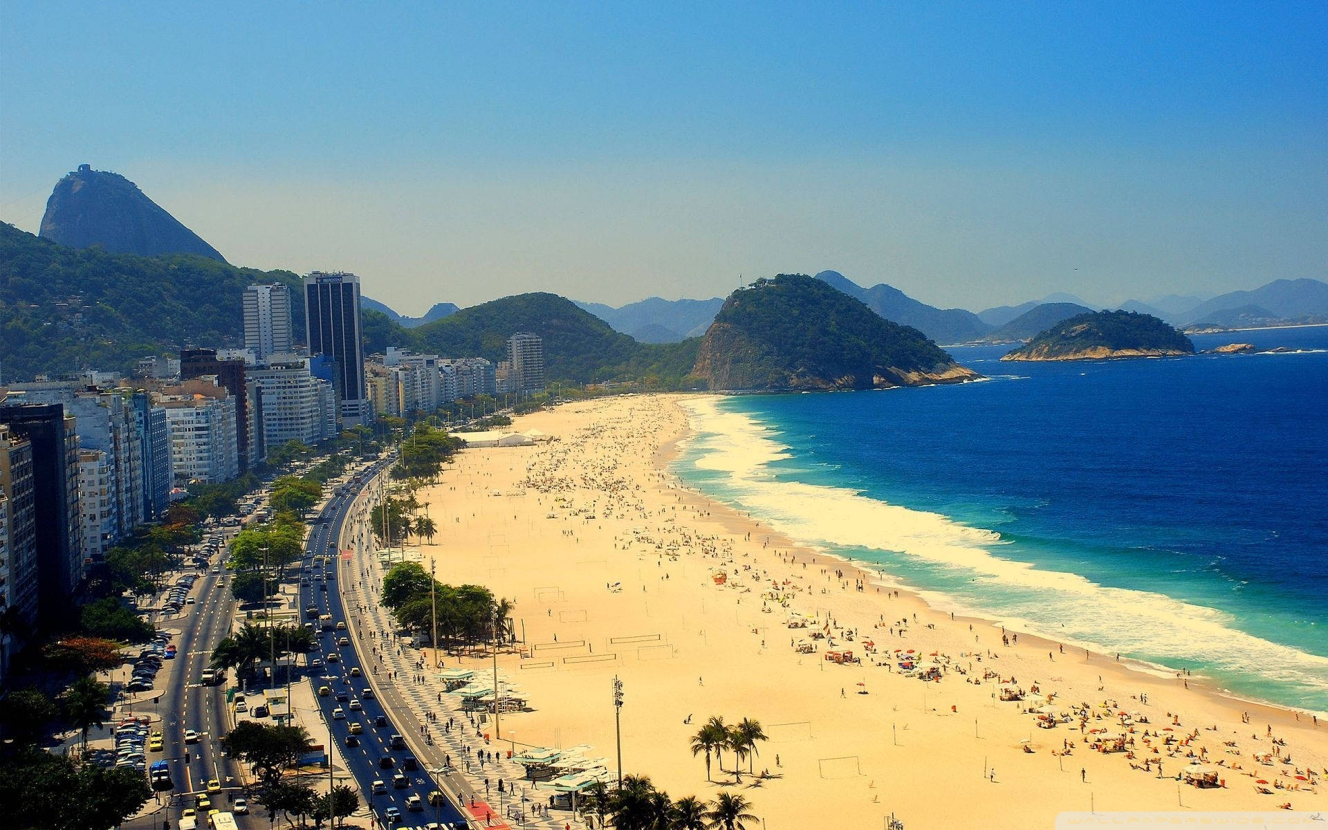 Rio De Janeiro Copacabana Beach