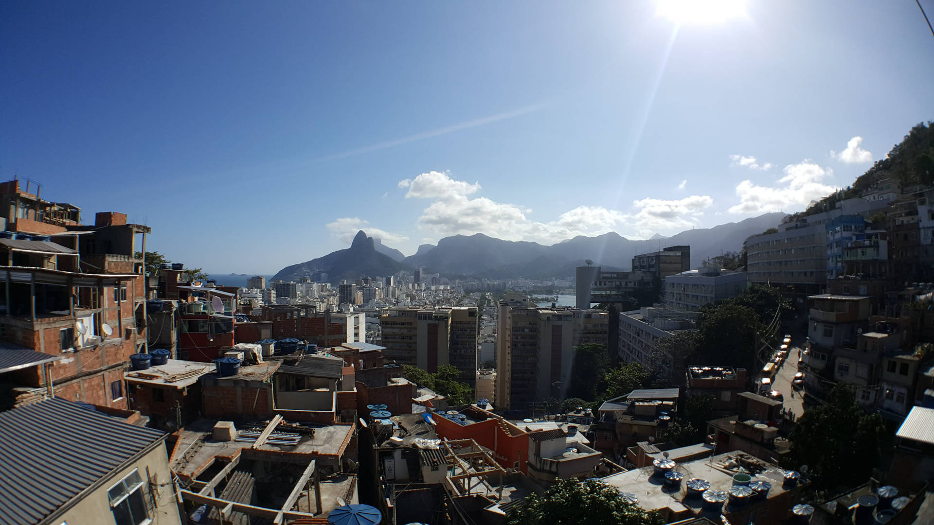 Rio De Janeiro Favela Background