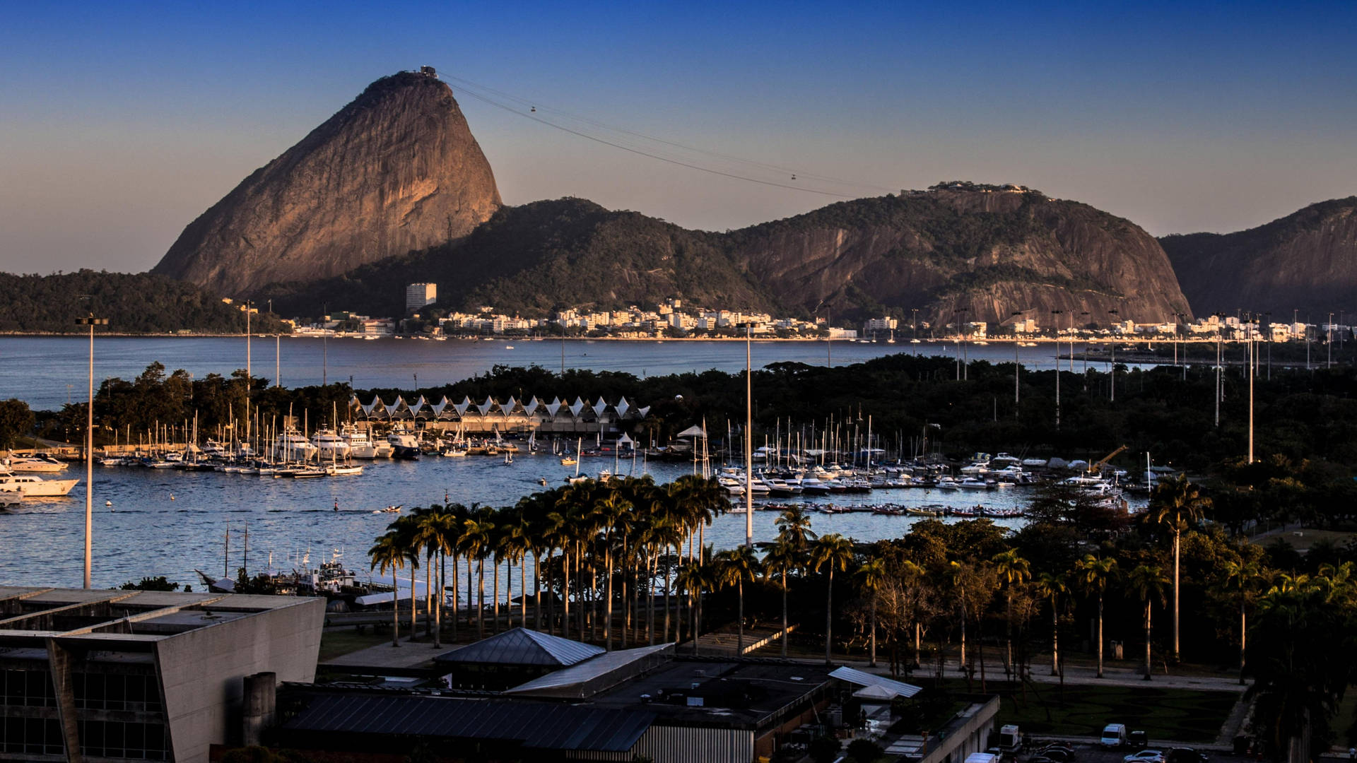 Rio De Janeiro Flamengo Park Background