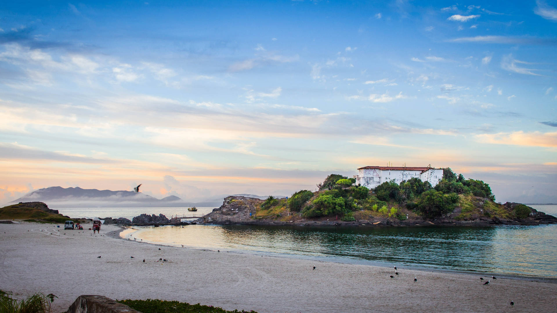 Rio De Janeiro Praia Do Forte Background