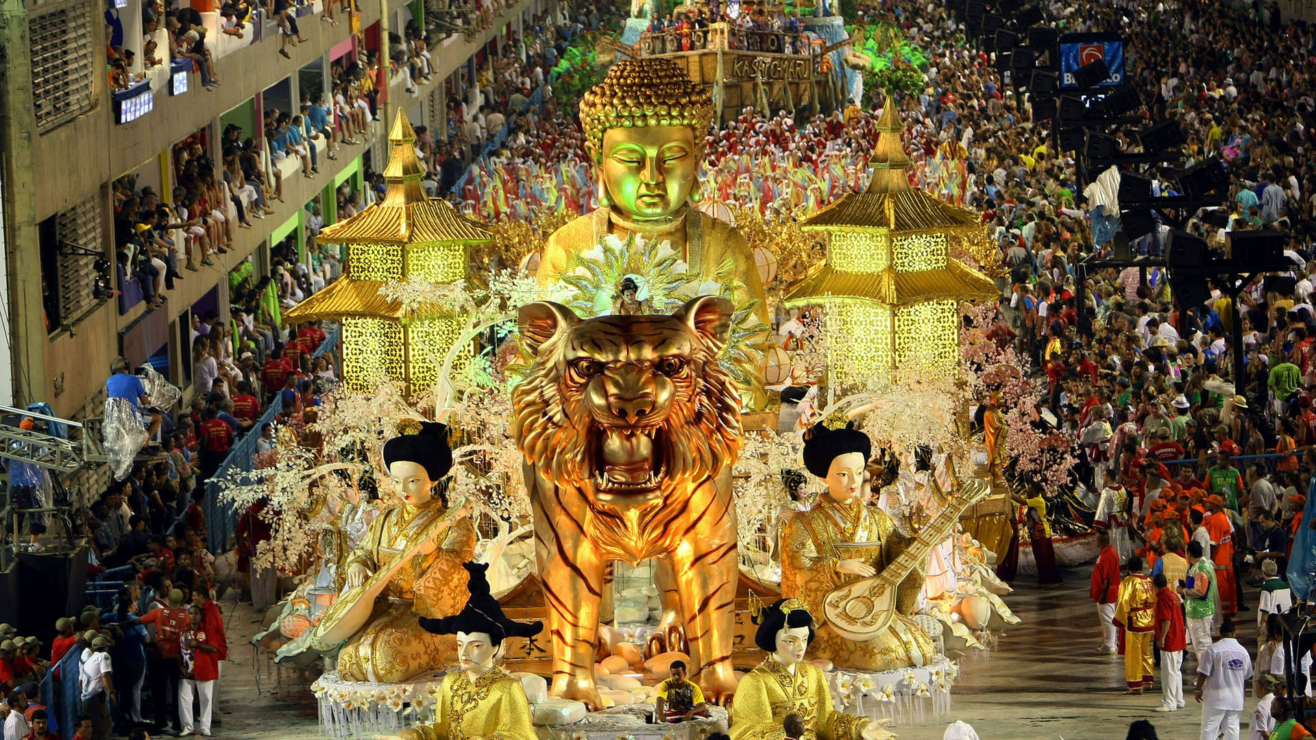 Rio De Janeiro Rio Carnival Background