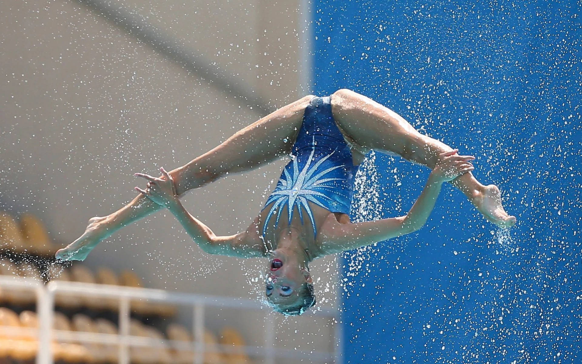 Rio Olympics Synchronized Swimming Background