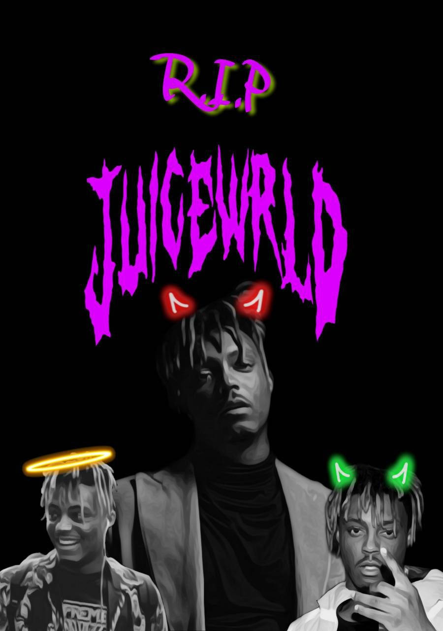 Rip Juice Wrld Art Phone Background