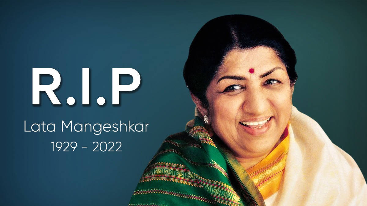 Rip Lata Mangeshkar Poster