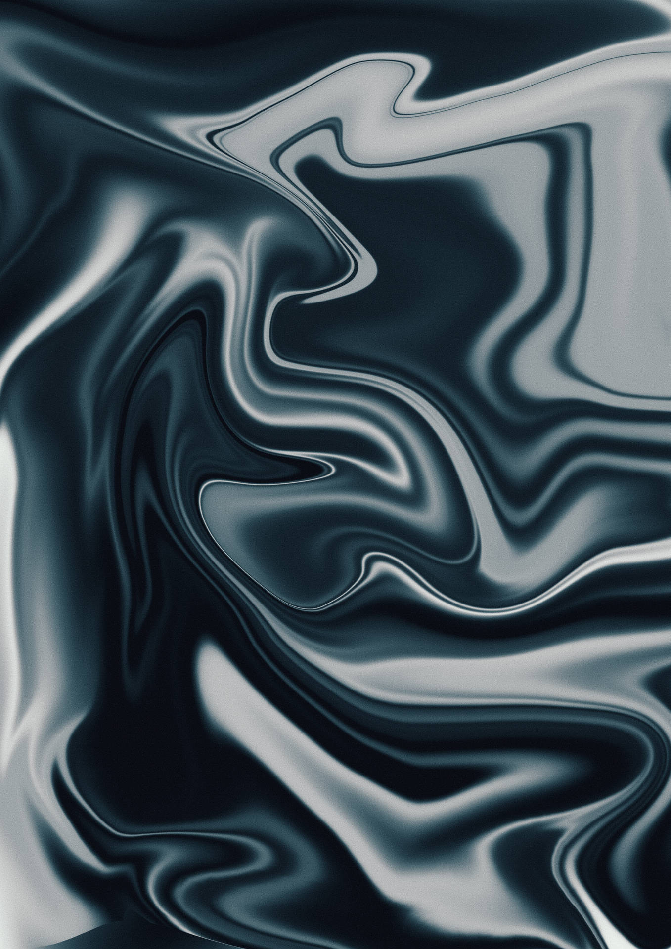 Ripples Of Gray Liquid Mobile 3d Background