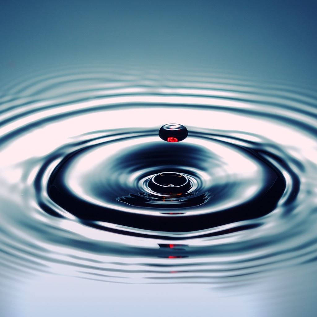 Rippling Water For Tablet Background