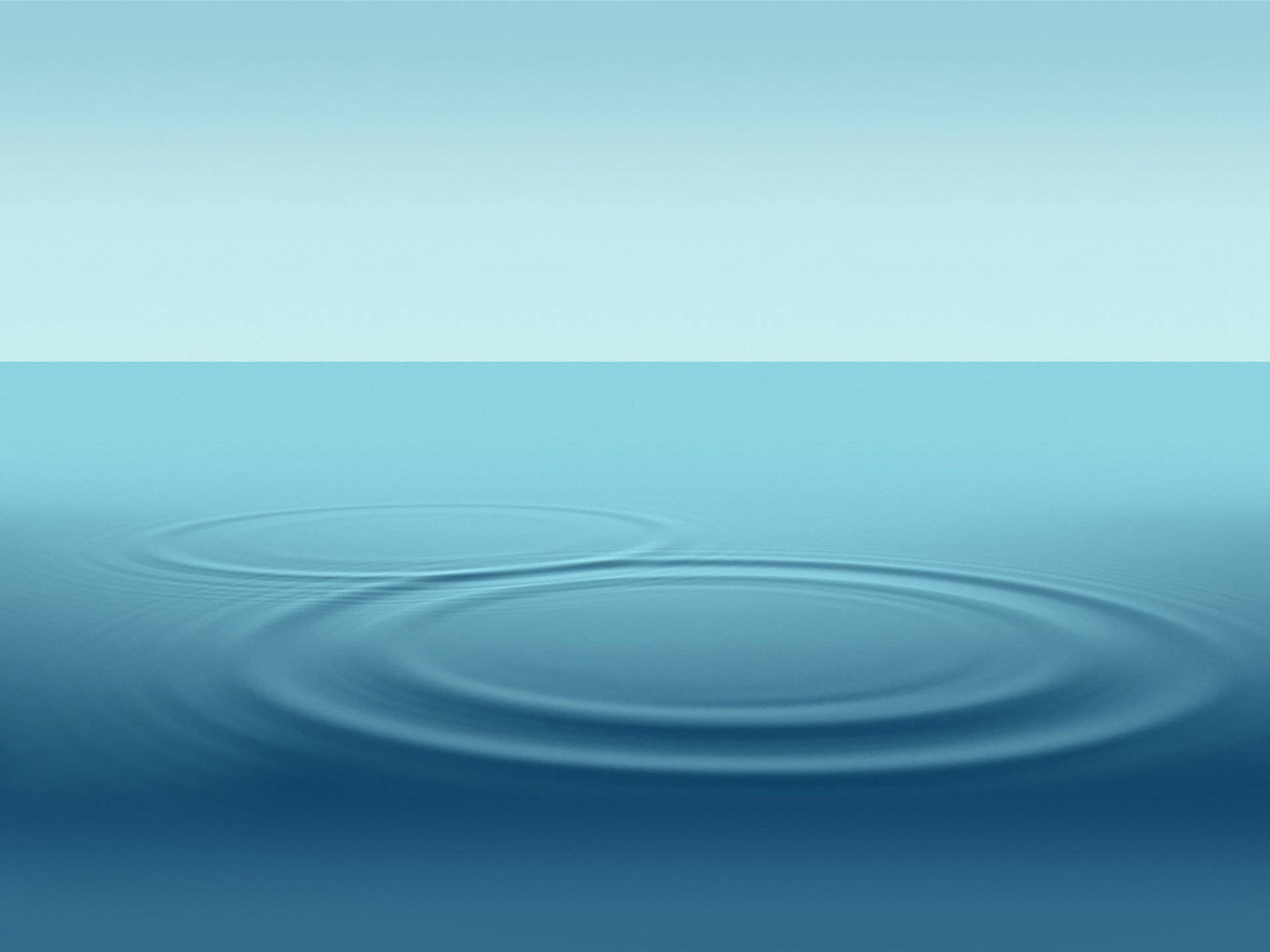 Rippling Water In Blue Aesthetic