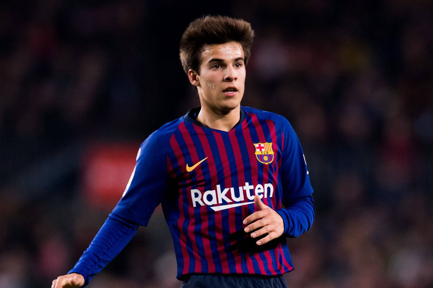 Riqui Puig Fc Barcelona Vs. Cultural Leonesa