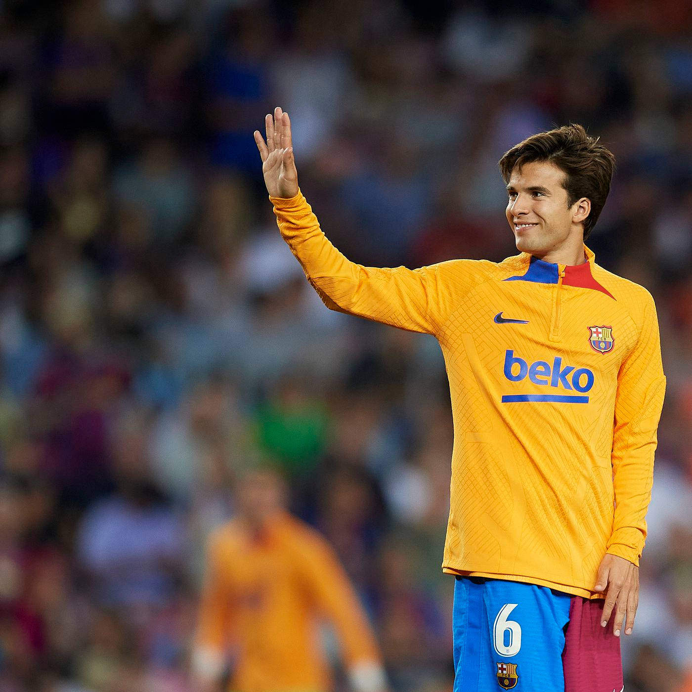 Riqui Puig Fc Barcelona Vs. Villareal Hello Wave