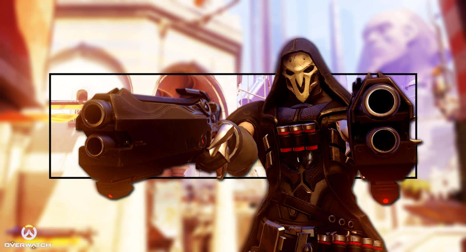 Rise And Conquer With Overwatch Reaper Background