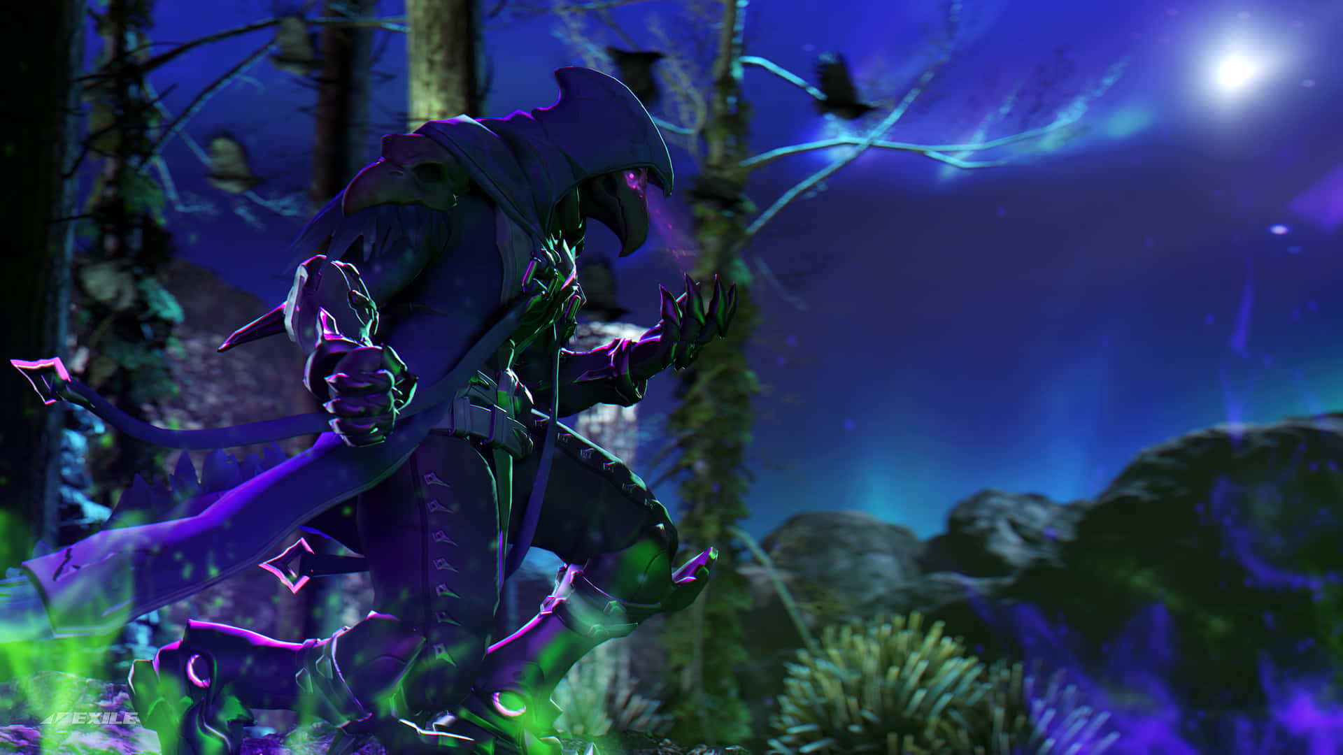Rise From The Shadows With Overwatch Reaper Background