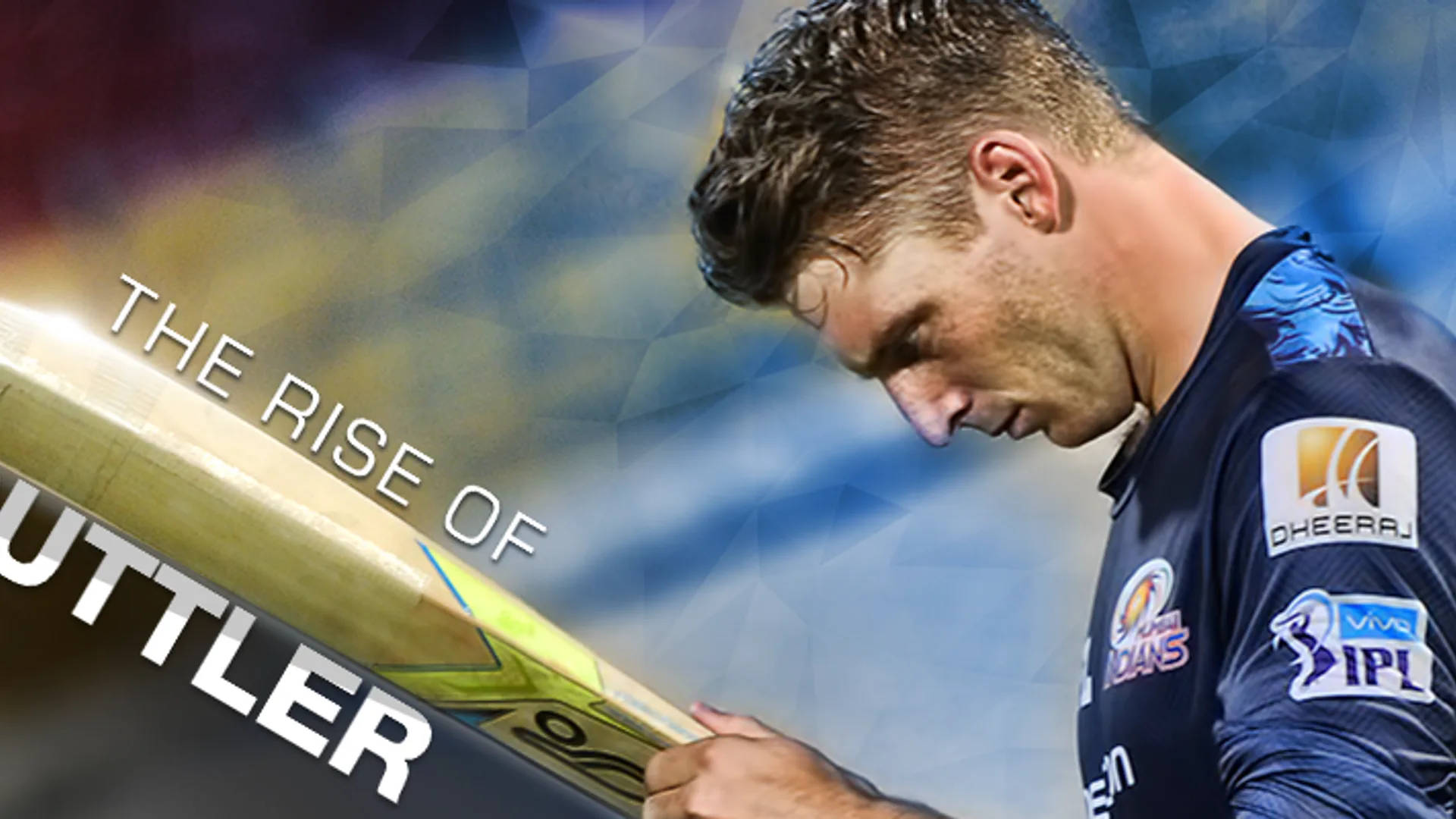 Rise Of Jos Buttler Poster Background