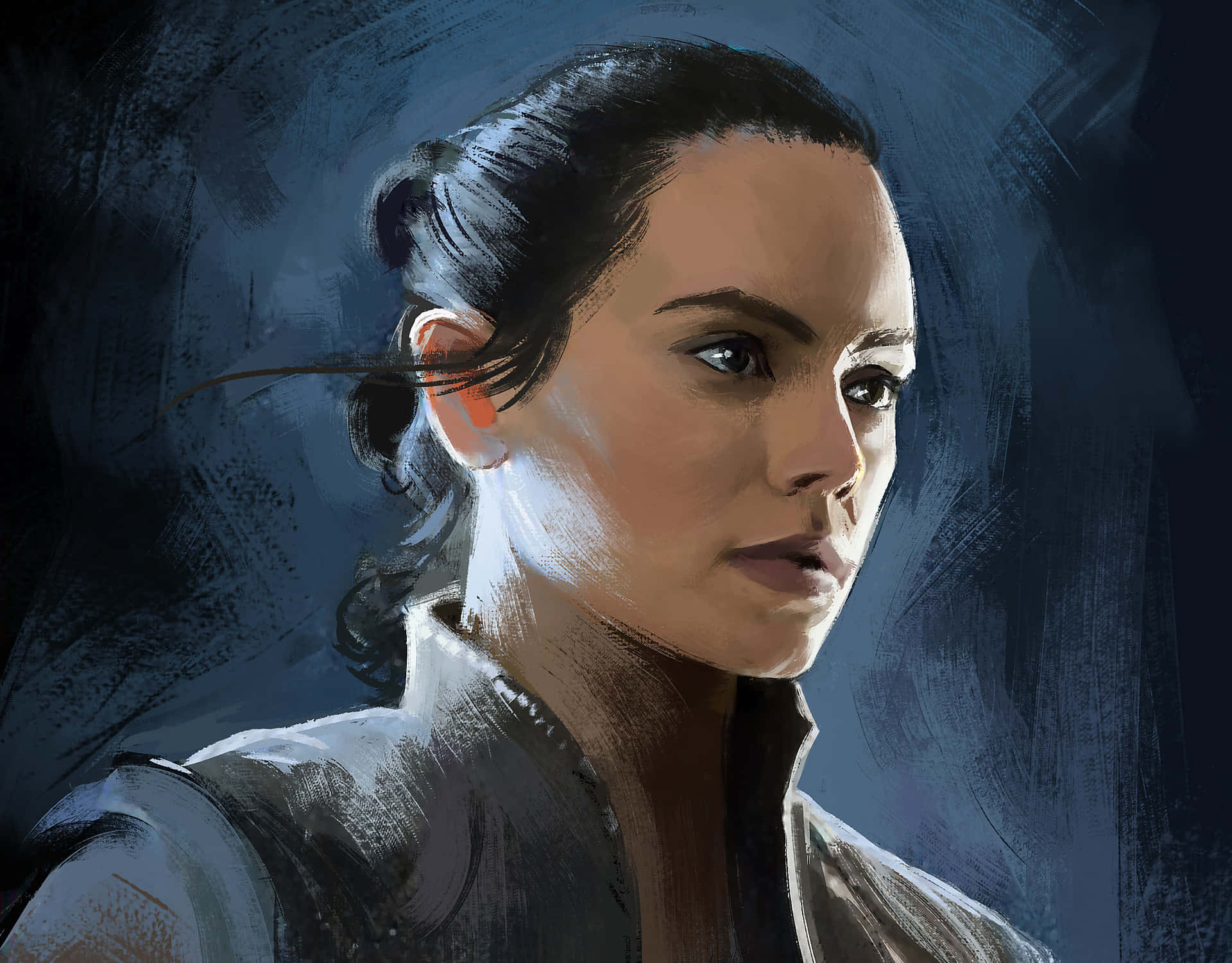 Rise Of Rey - Star Wars Background