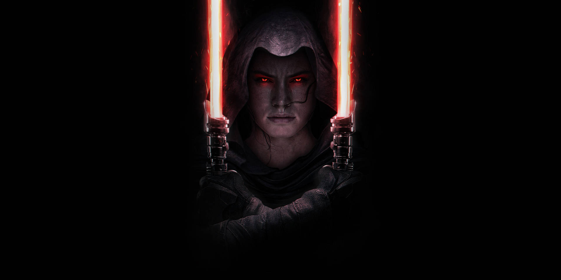 Rise Of Skywalker Dark Rey Lightsaber Background
