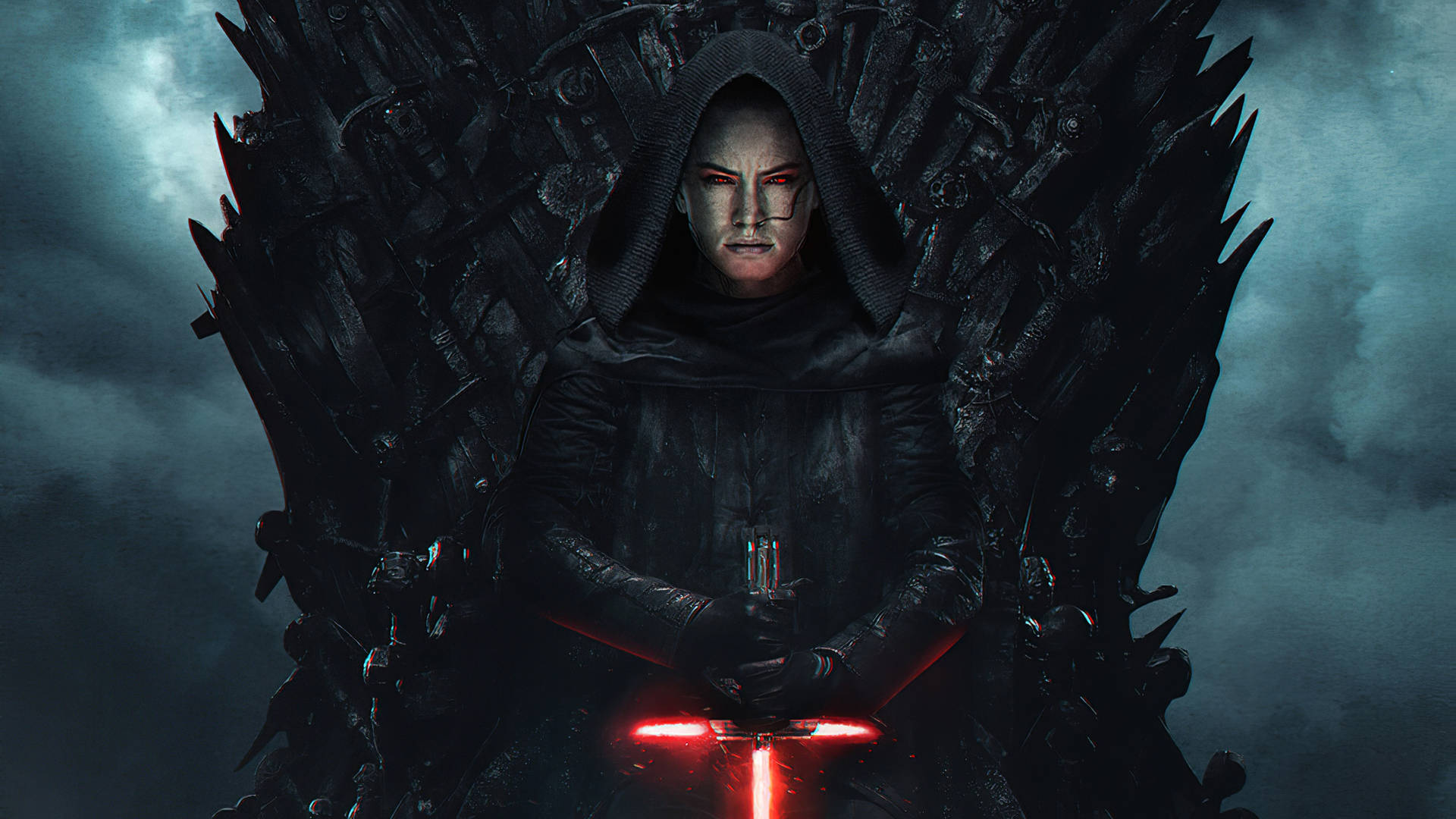 Rise Of Skywalker Dark Rey Throne Background