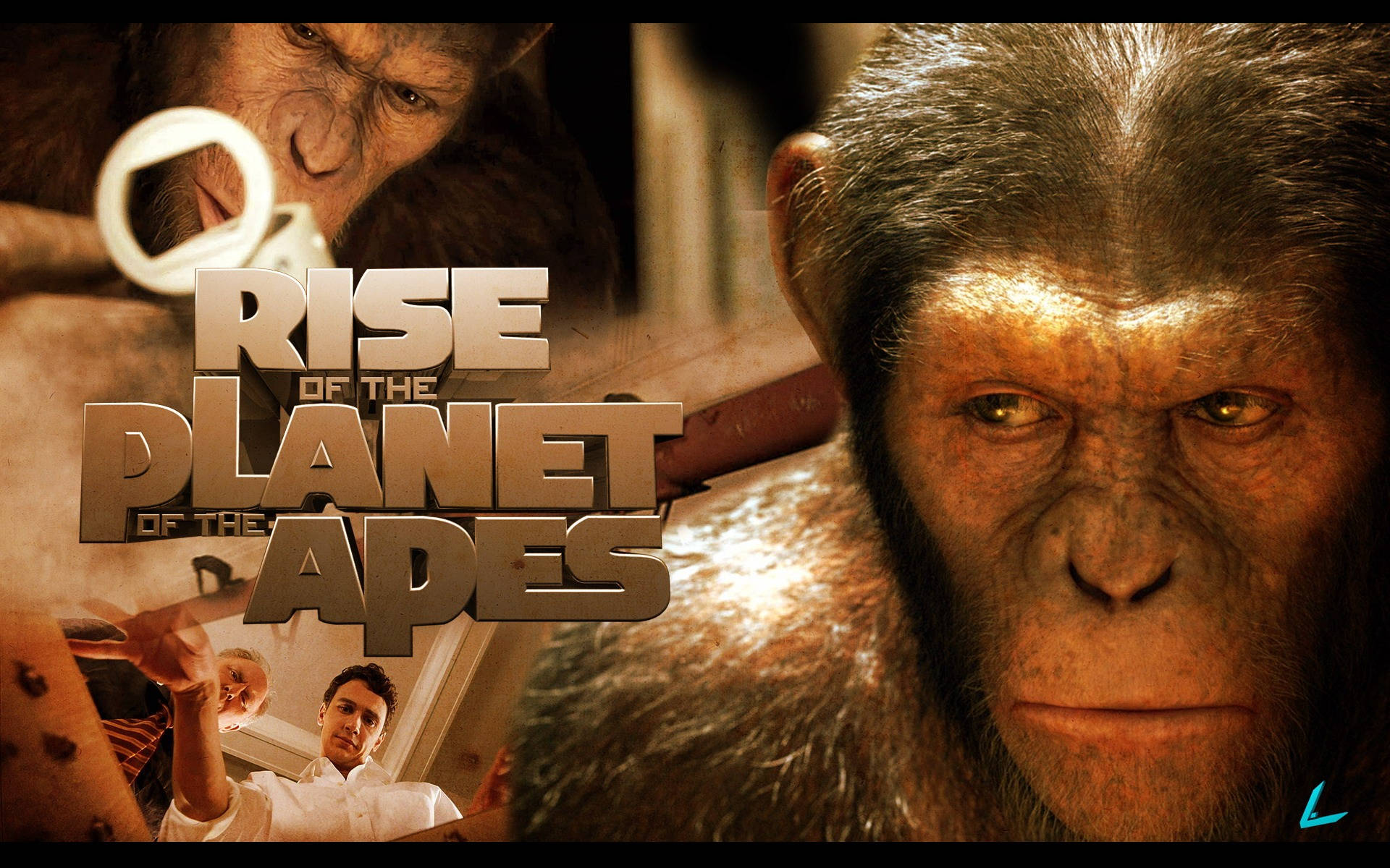 Rise Of The Planet Of The Apes Blockbuster Background