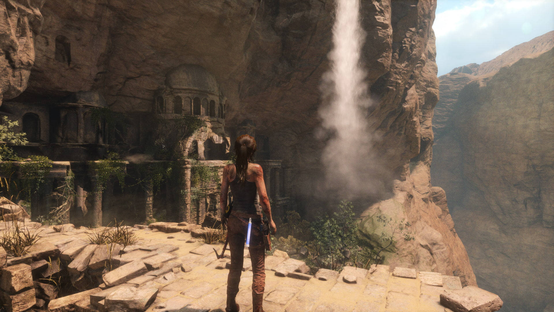 Rise Of The Tomb Raider Ancient Ruins Background