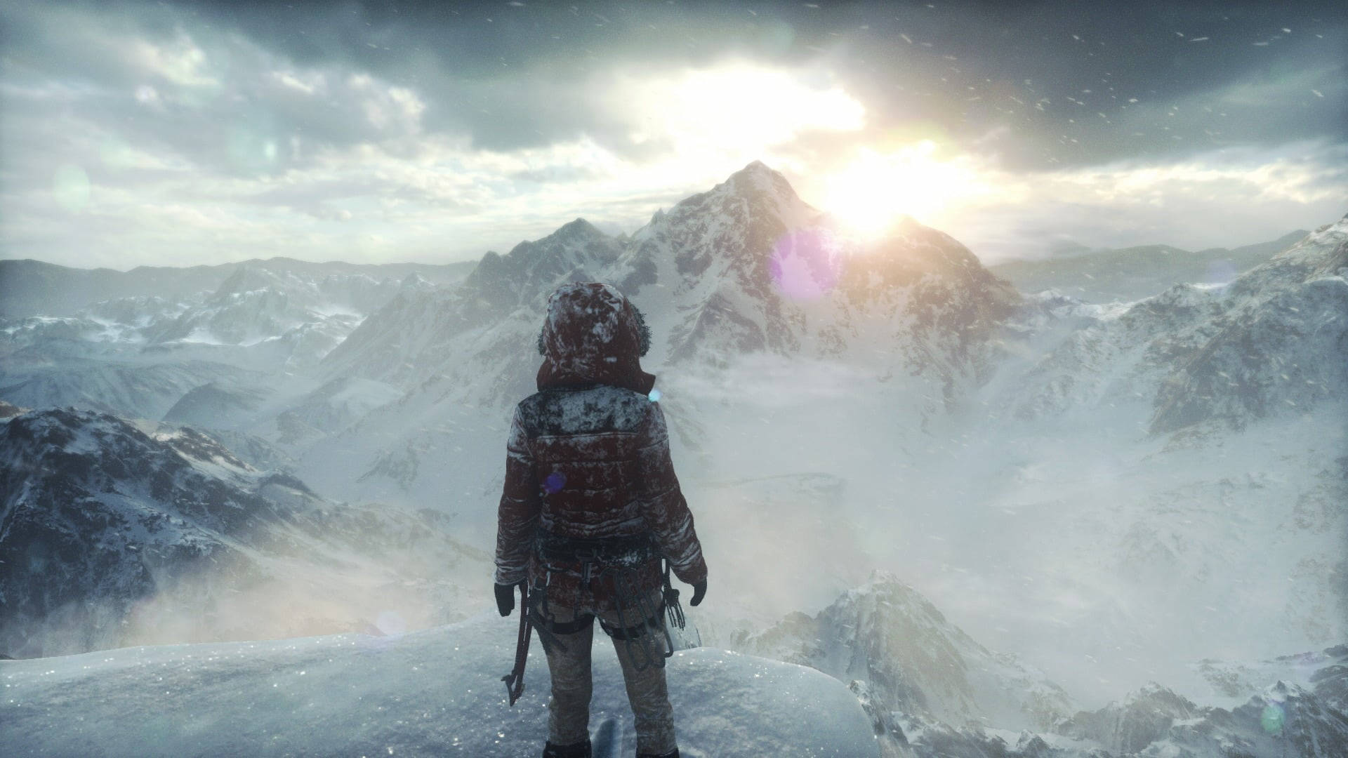 Rise Of The Tomb Raider Arctic Landscape Background