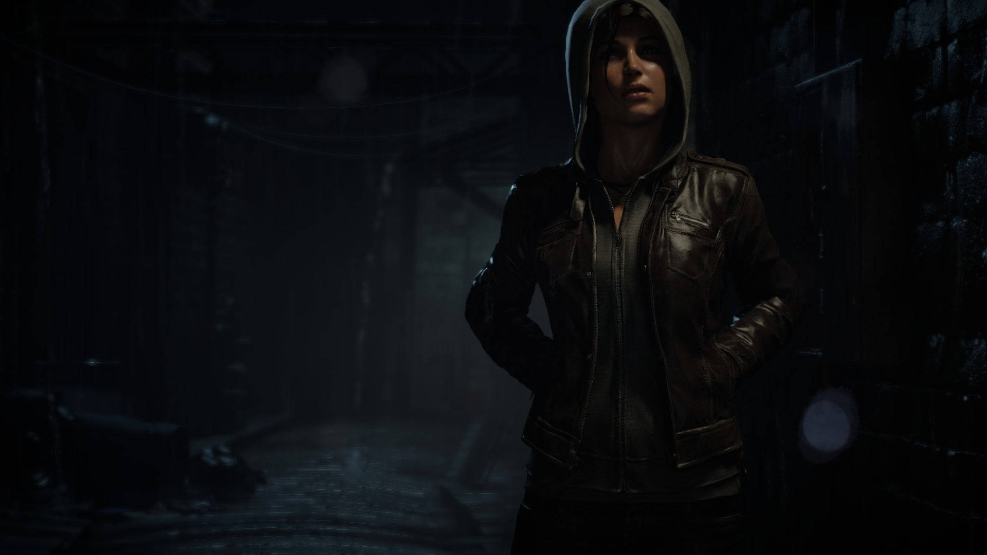 Rise Of The Tomb Raider Lara In Hoodie Background