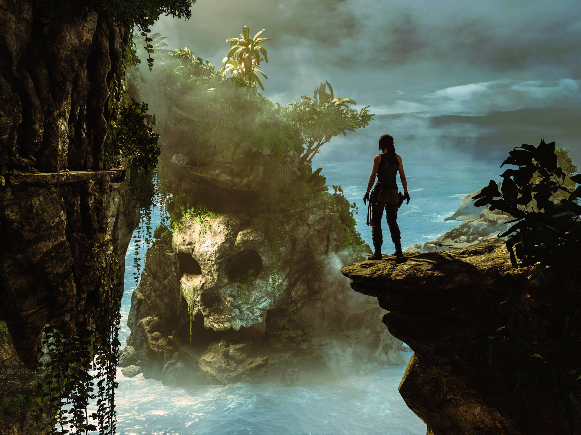 Rise Of The Tomb Raider Skull Island Background