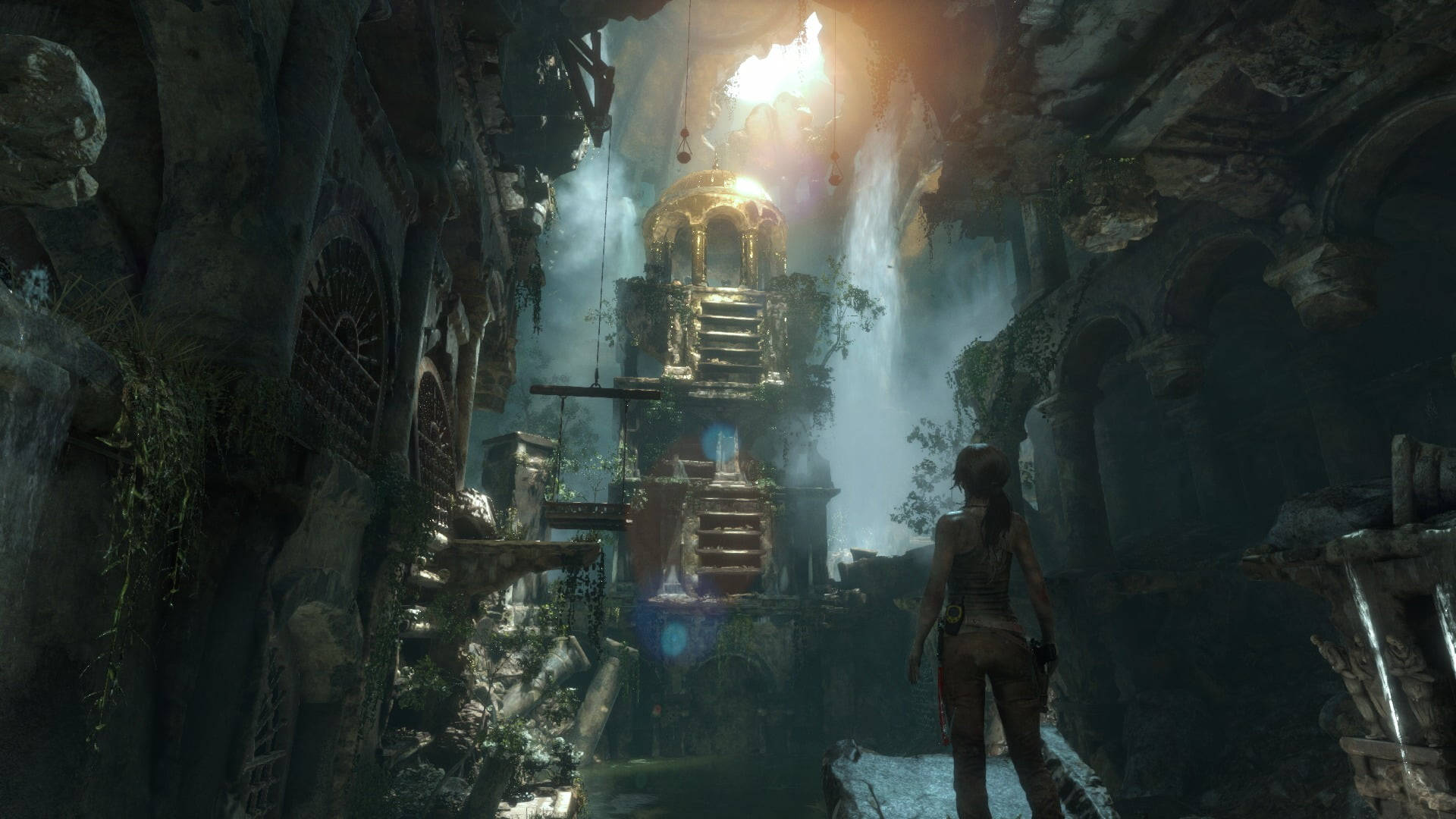 Rise Of The Tomb Raider The Temple Background