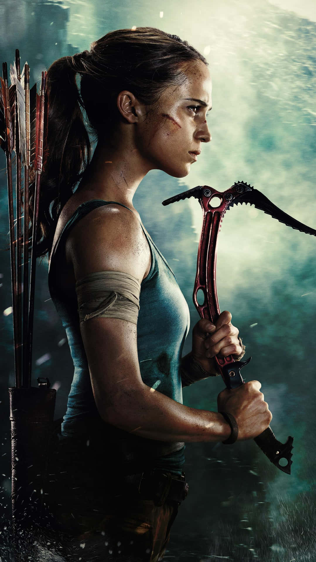 Rise To New Challenges With The Legendary Lara Croft Background