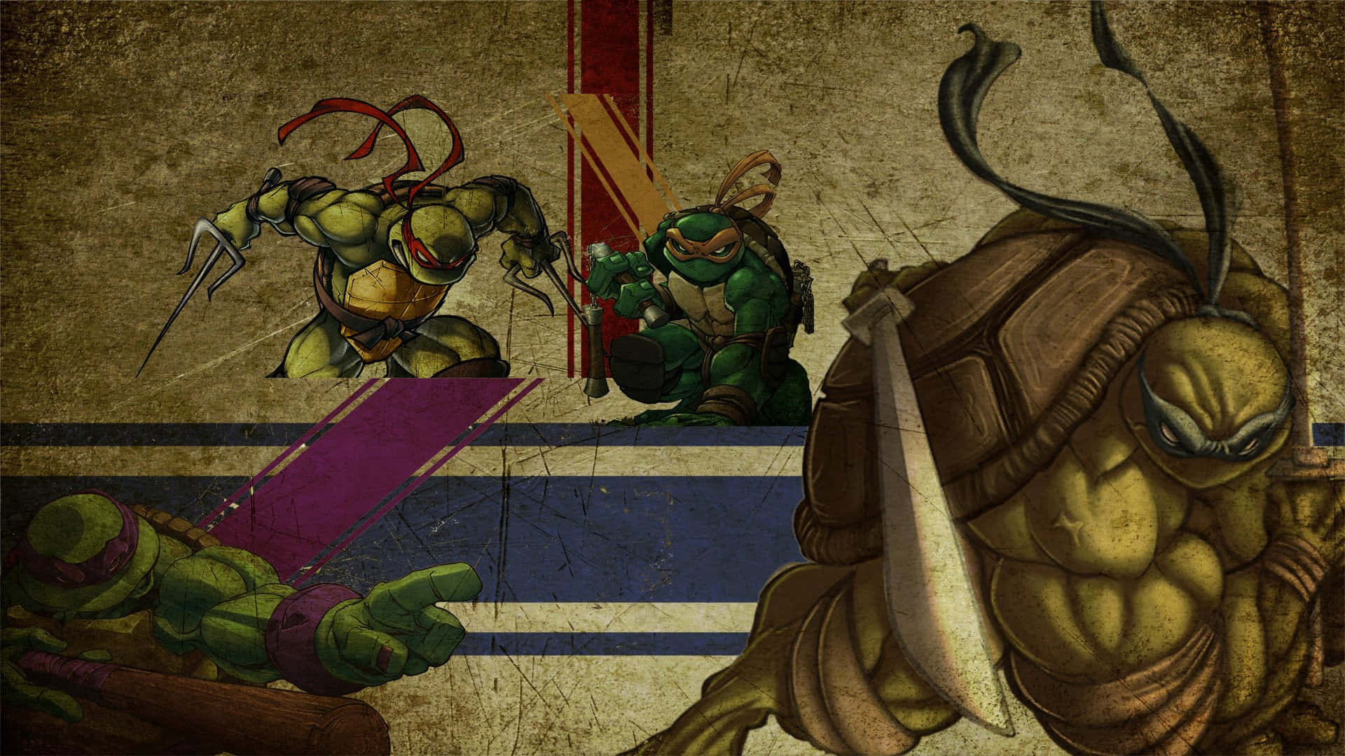 Rise Up, Heroes In A Half Shell Background
