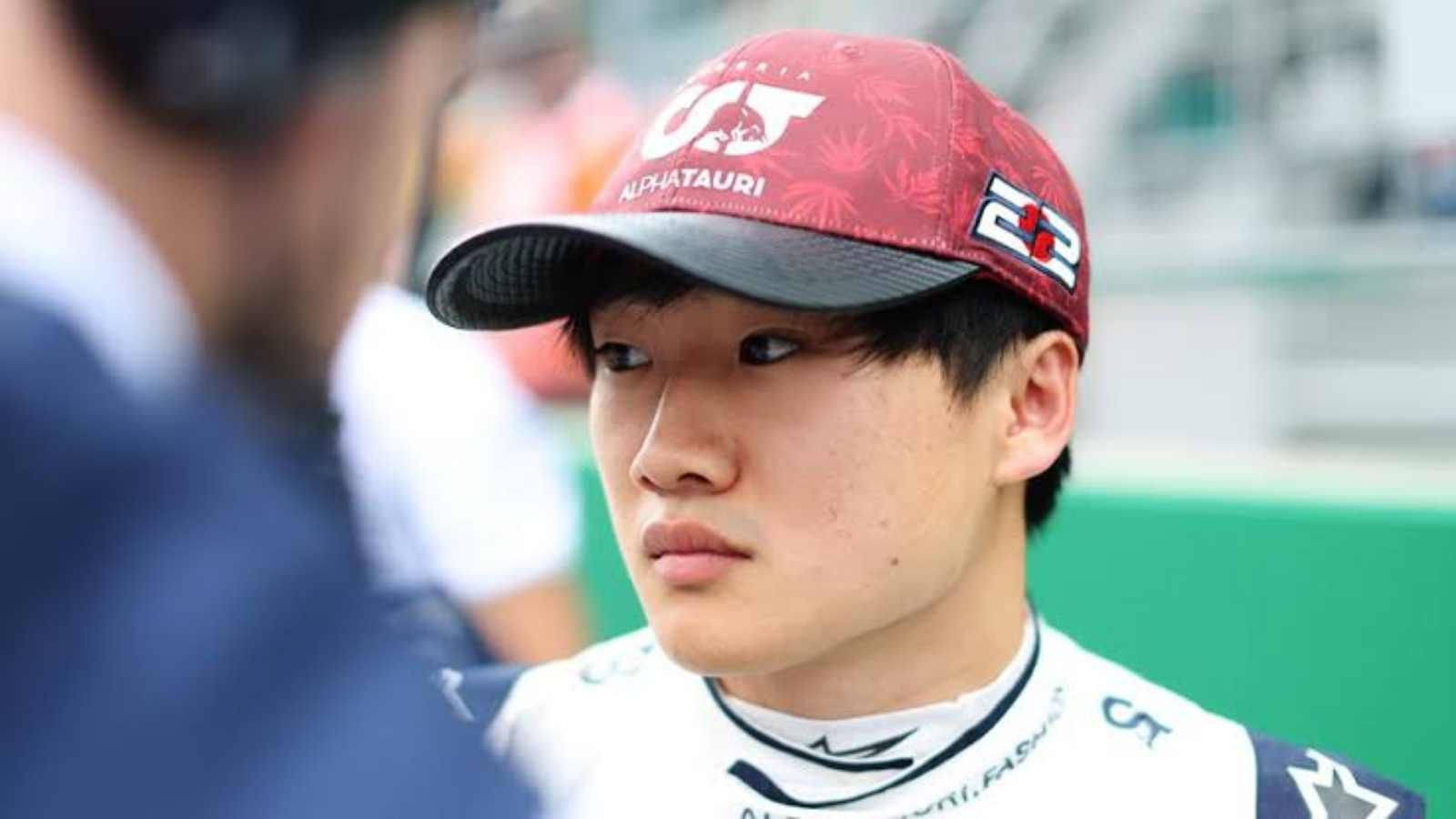 Rising F1 Star, Yuki Tsunoda, In His Signature Red Cap