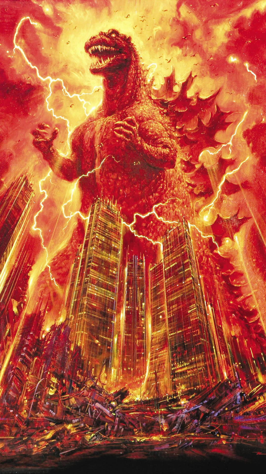 Rising From The Depths - Shin Godzilla Background