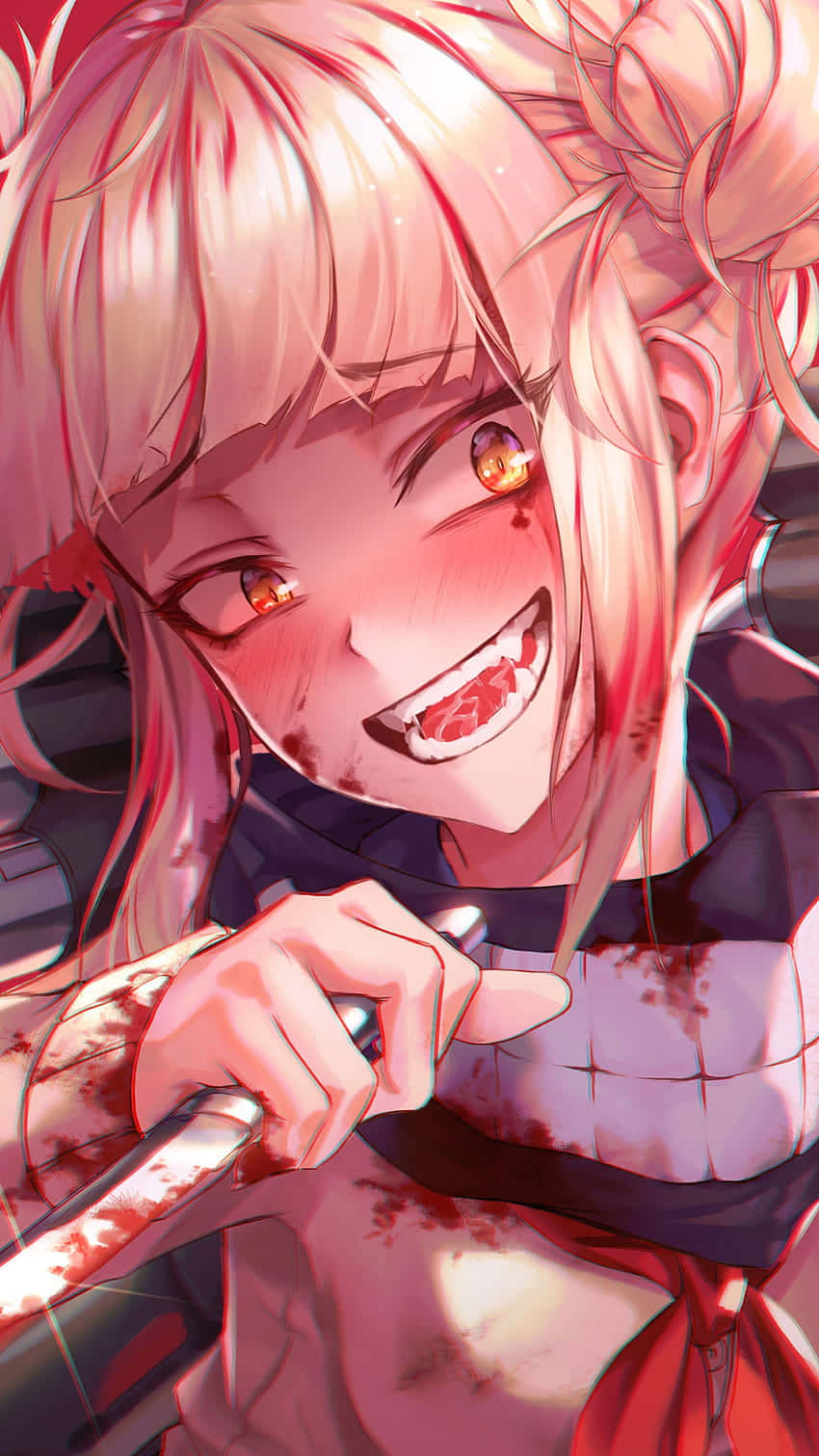 Rising Hero Toga From My Hero Academia Background