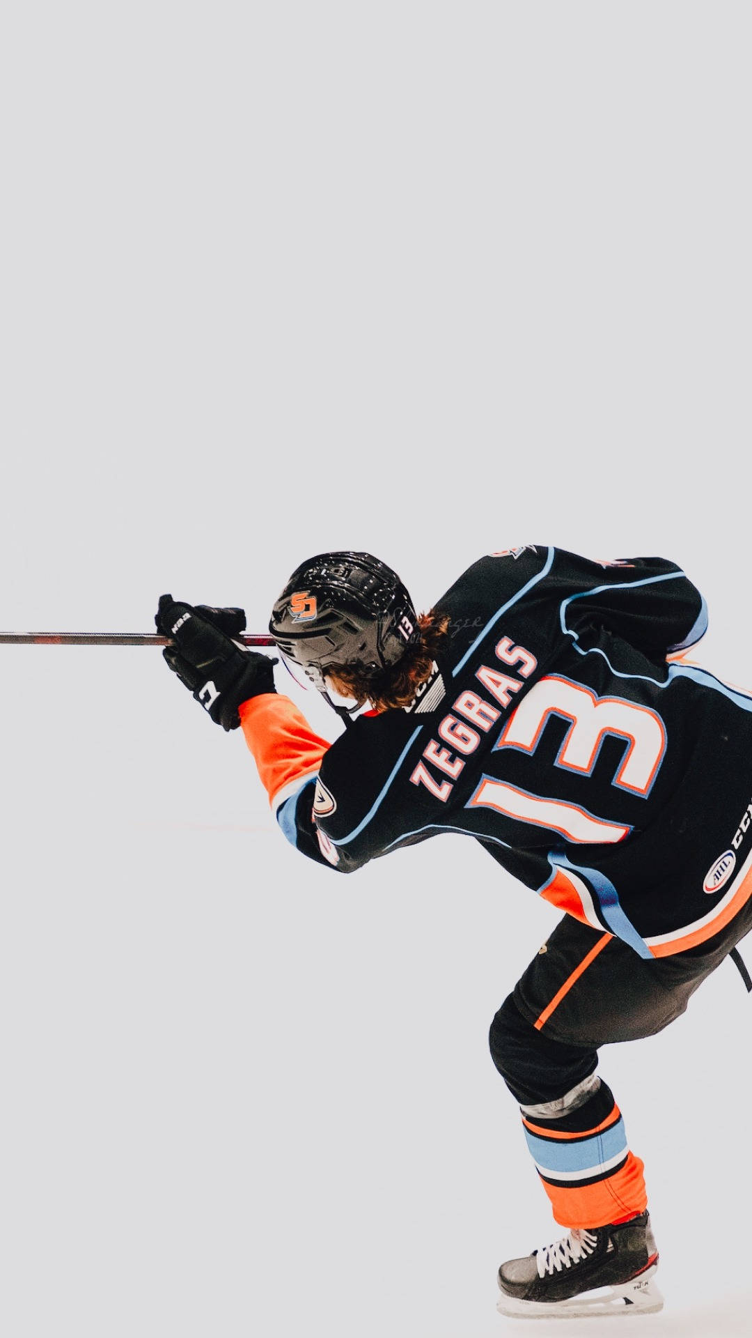 Rising Ice Hockey Star - Trevor Zegras. Background
