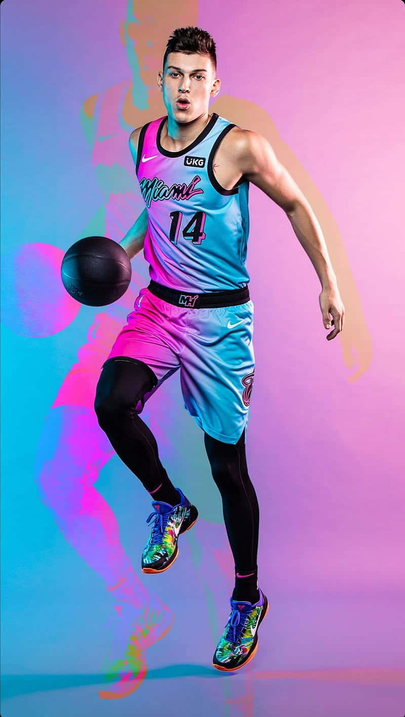 Rising Nba Star Tyler Herro Background