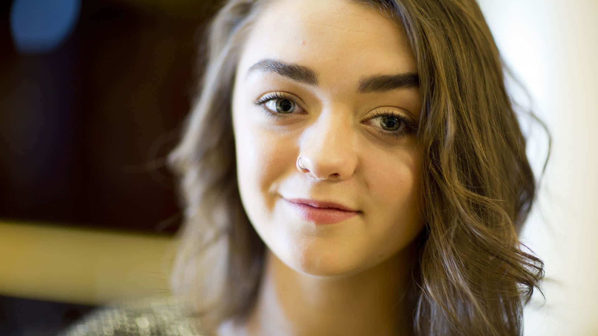 Rising Star Maisie Williams Portraying Arya Stark In Game Of Thrones Background