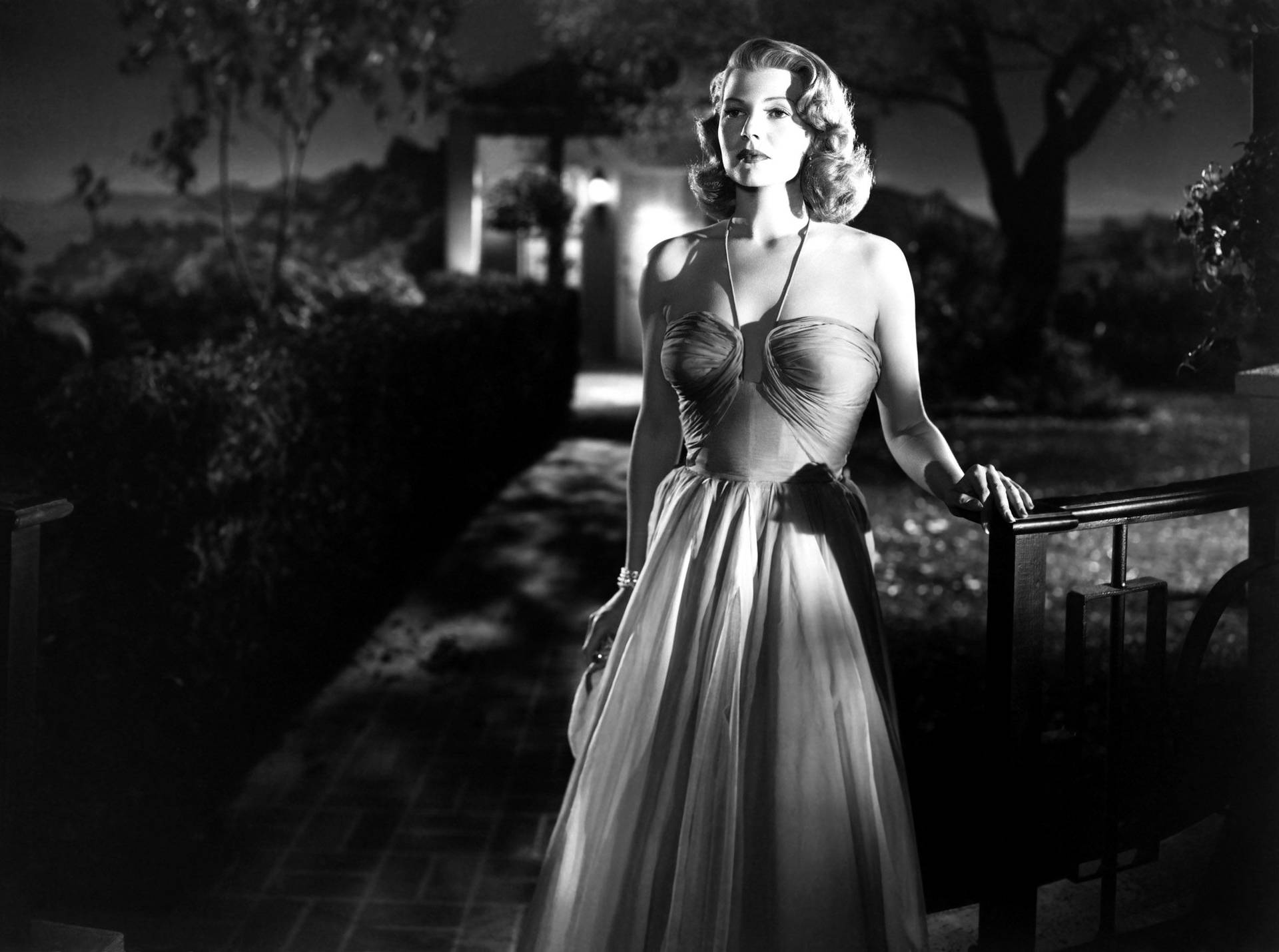 Rita Hayworth Alone At Night