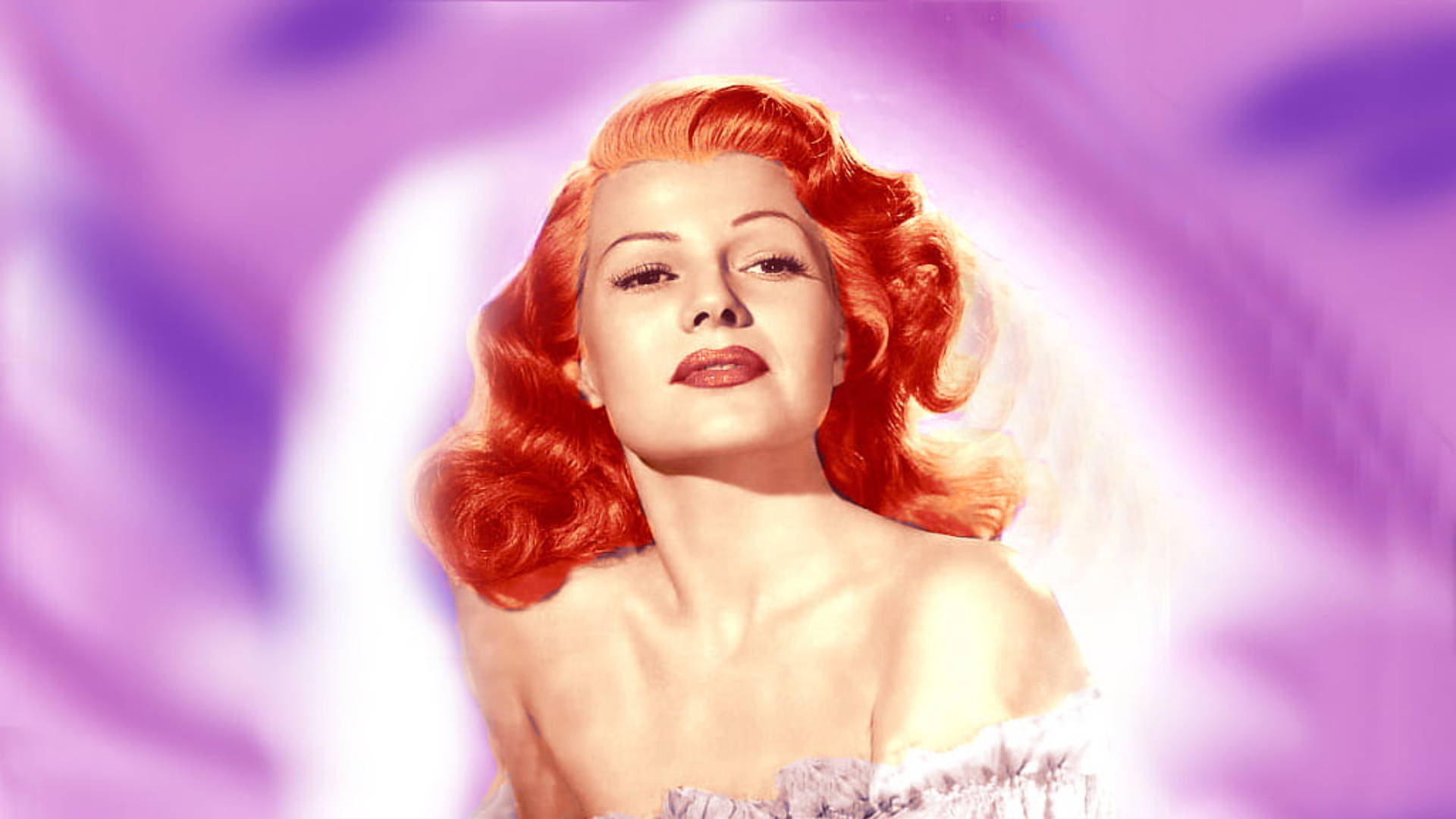 Rita Hayworth Holographic Background Background