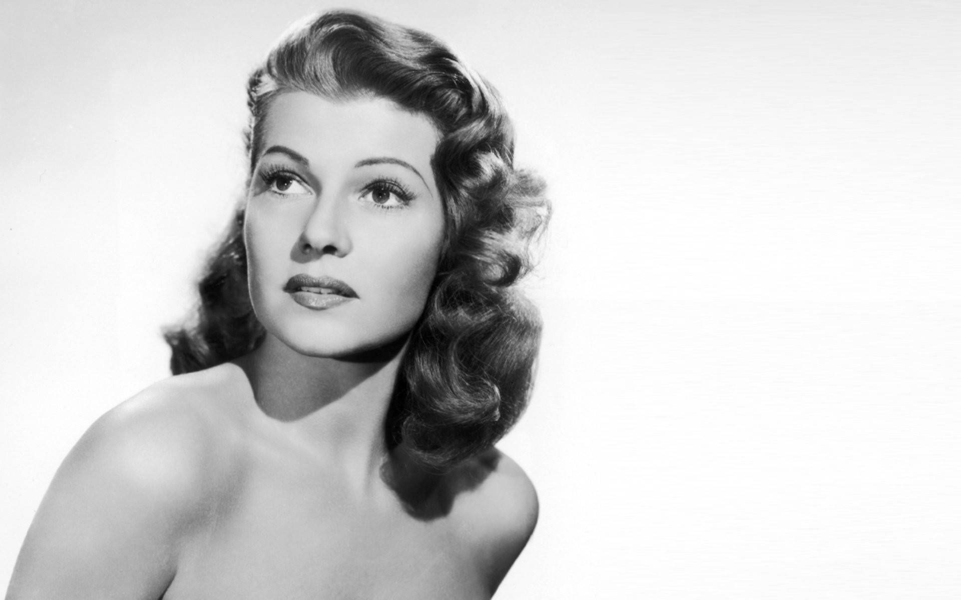 Rita Hayworth Portrait Background